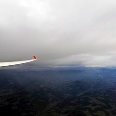 Flugwegposition um 13:33:02: Aufgenommen in der Nähe von Gemeinde St. Bartholomä, Österreich in 2520 Meter